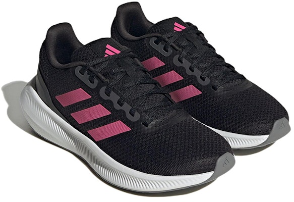 (Women) adidas Runfalcon 3.0 'Black Pulse Magenta' HP7560 Lookbook (Women) adidas Runfalcon 3.0 'Black Pulse Magenta' HP7560