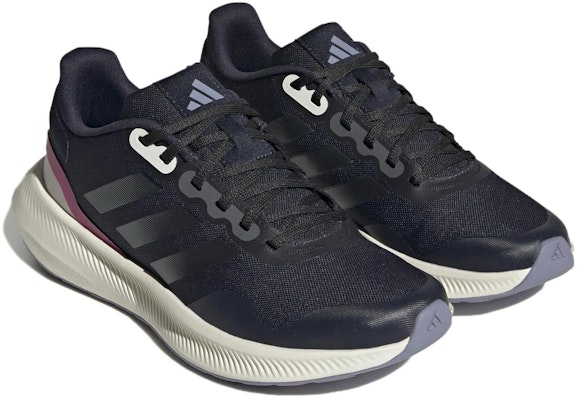 (Women) adidas Runfalcon 3.0 TR 'Black Blue Metallic' HP7567 Lookbook (Women) adidas Runfalcon 3.0 TR 'Black Blue Metallic' HP7567