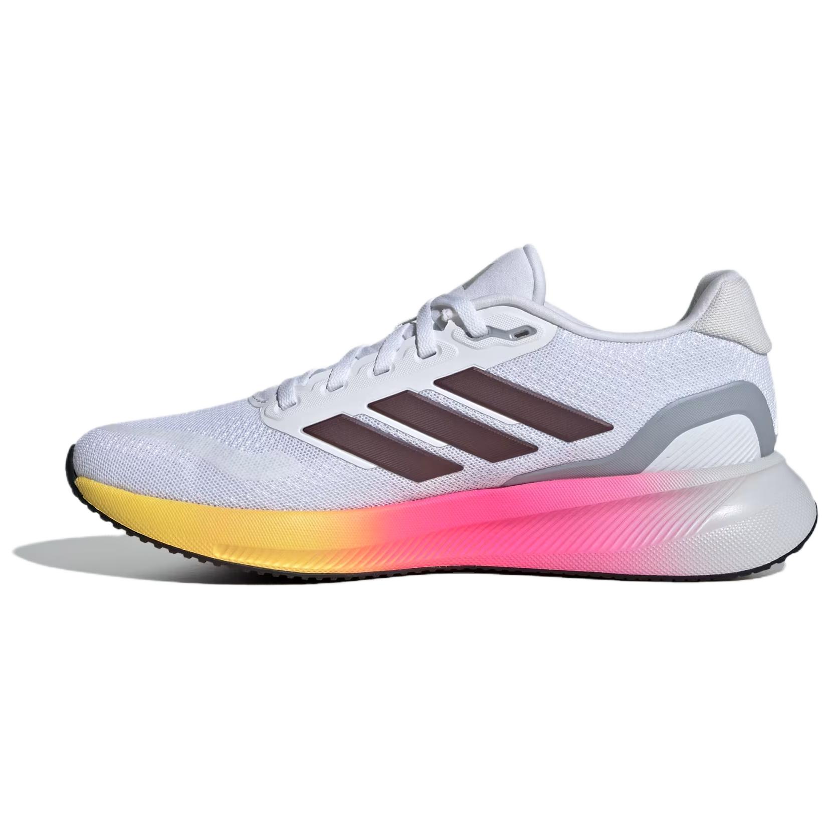 (Women) adidas Runfalcon 5.0 Lightweight Breathable Running Shoes - White. IE0527