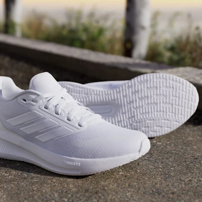 (Women) adidas Runfalcon 5 Cloud White/Cloud White/Cloud White IH7760 1