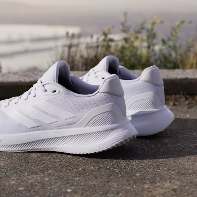 (Women) adidas Runfalcon 5 Cloud White/Cloud White/Cloud White IH7760 2