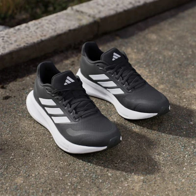 (Women) adidas Runfalcon 5 Core Black/Cloud White/Core Black IH7759 6