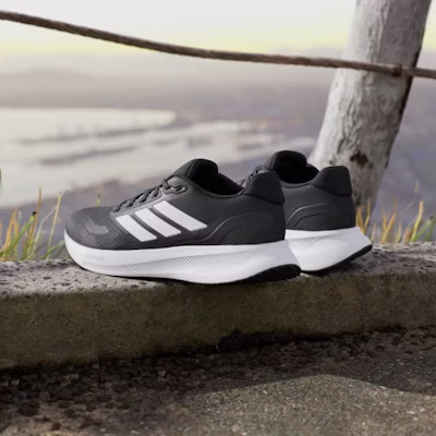 (Women) adidas Runfalcon 5 Core Black/Cloud White/Core Black IH7759 2
