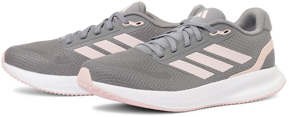 (Women) Adidas Runfalcon 5 Wide W "Grey Sand" IE8832 Lookbook (Women) Adidas Runfalcon 5 Wide W "Grey Sand" IE8832