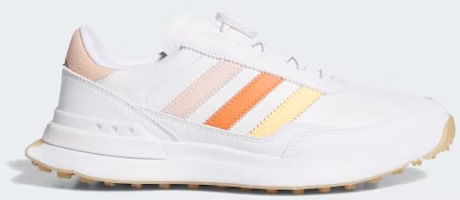 (Women) Adidas S2G 26 BOA Spikeless Golf Shoes Cloud White/Blush Pink/Ice Tangerine JR1891 (Women) Adidas S2G 26 BOA Spikeless Golf Shoes Cloud White/Blush Pink/Ice Tangerine JR1891