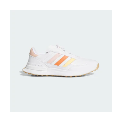 (W) Adidas S2G 26 BOA Spikeless Golf Shoes Cloud White/Blush Pink/Ice Tangerine