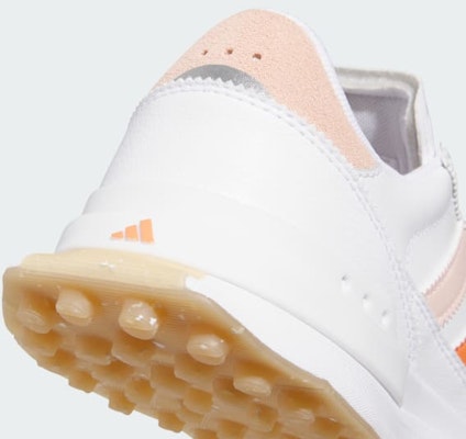 (W) Adidas S2G 26 BOA Spikeless Golf Shoes Putih/Pink Blush/Jeruk Muda JR1891 3