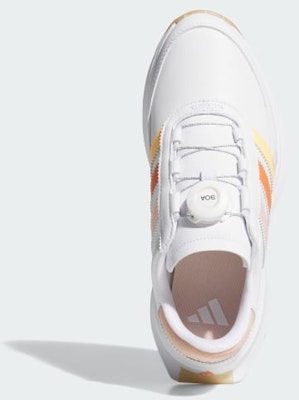 (W) Adidas S2G 26 BOA Spikeless Golf Shoes Putih/Pink Blush/Jeruk Muda JR1891 Order (W) Adidas S2G 26 BOA Spikeless Golf Shoes Putih/Pink Blush/Jeruk Muda JR1891