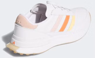 Purchase (W) Adidas S2G 26 BOA Zapatillas Golf Sin Tacos Blanco/Blush Rosa/Naranja Hielo JR1891