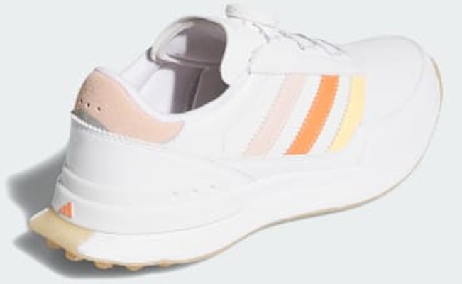 (W) Adidas S2G 26 BOA Spikeless Golf Shoes Putih/Pink Blush/Jeruk Muda JR1891 Purchase (W) Adidas S2G 26 BOA Spikeless Golf Shoes Putih/Pink Blush/Jeruk Muda JR1891