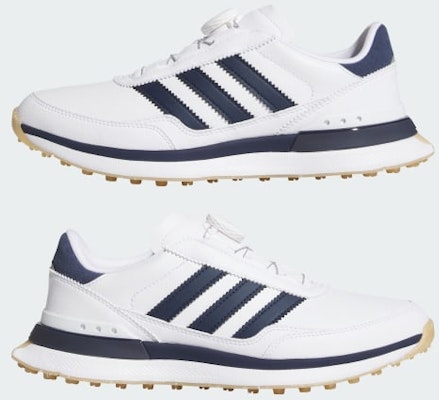 (W) Adidas S2G 26 BOA Spikeless Golf Cloud White/Navy/Gum Sepatu Golf JR1892 Sizing (W) Adidas S2G 26 BOA Spikeless Golf Cloud White/Navy/Gum Sepatu Golf JR1892