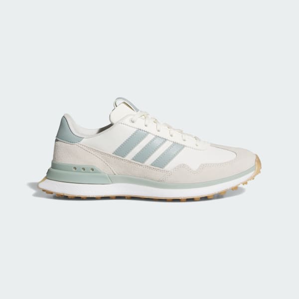 (Women) Adidas S2G 26 Textile Spikeless Golf Shoes Off White/Wonder Sage/Wonder Quartz JQ3563