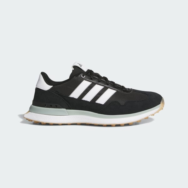 (Women) Adidas S2G 26 Textile Spikeless Golf Shoes Core Black/Cloud White/Wonder Sage JR1883