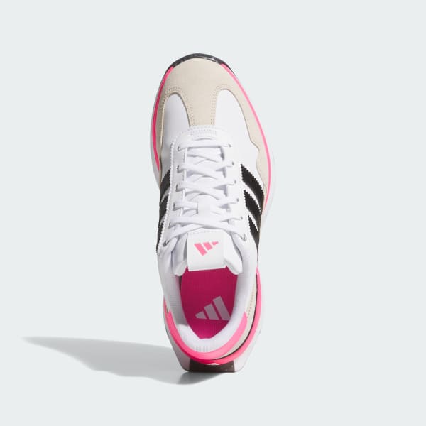 Order (W) Adidas S2G 26 Kasut Golf Tanpa Paku Putih/Hitam/Pink HP7092