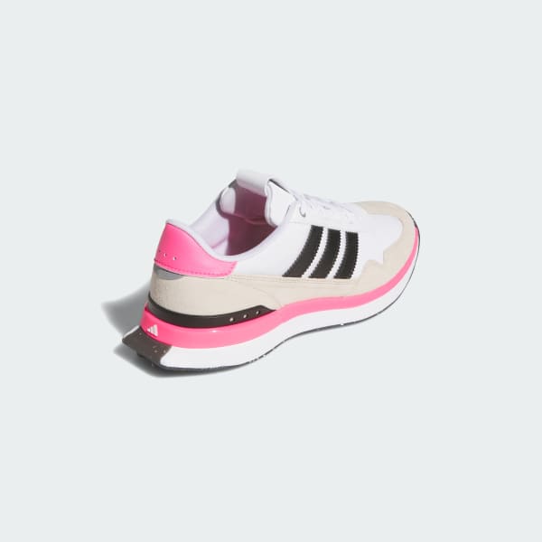 Purchase (W) Adidas S2G 26 Kasut Golf Tanpa Paku Putih/Hitam/Pink HP7092