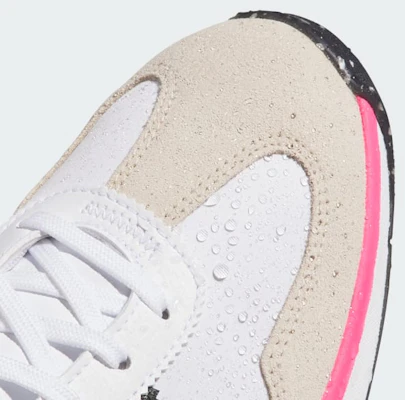 (W) Adidas S2G 26 Kasut Golf Tanpa Paku Putih/Hitam/Pink HP7092 1