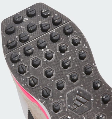 (W) Adidas S2G 26 Kasut Golf Tanpa Paku Putih/Hitam/Pink HP7092 2