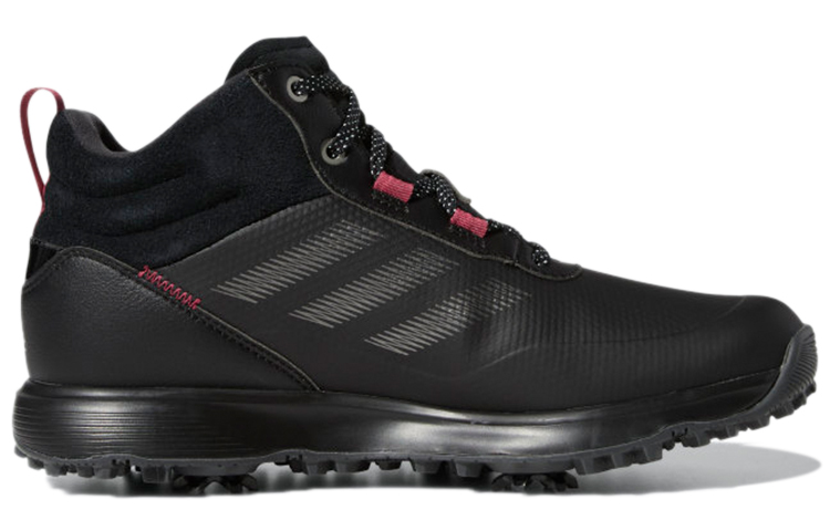 (W) adidas S2G Mid-Cut Golf Shoes 'Black' 圖 2