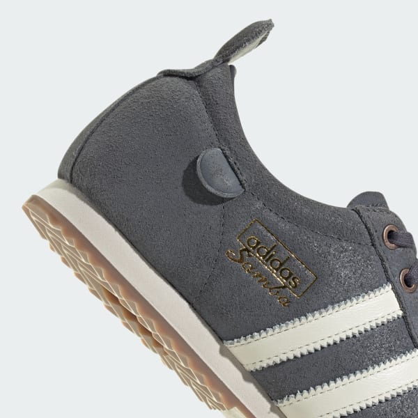 Cheap (W) Adidas Samba 62 運動鞋 石墨灰/米白/黃膠底 JS3835