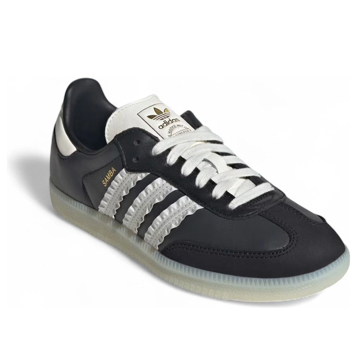 (Women) adidas Samba 'Ruffle Stripes Pack - Black Off White'
