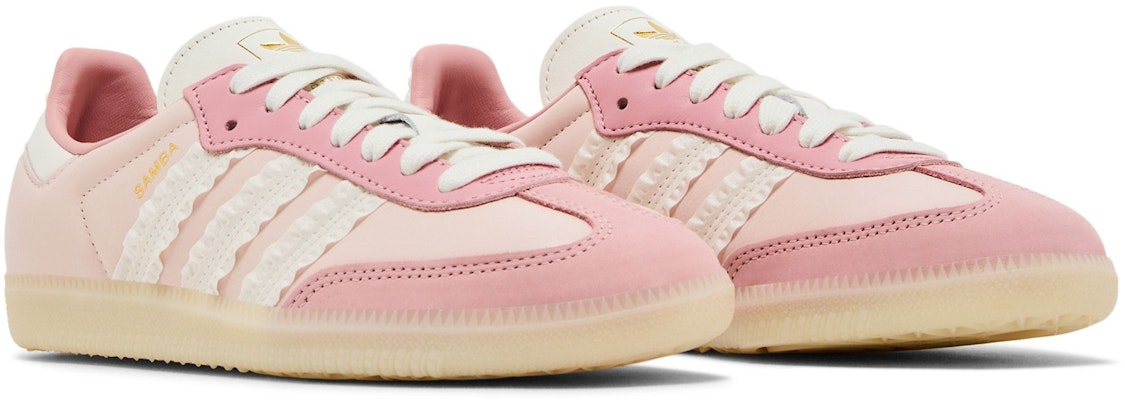 (W) adidas Samba ''Ruffle Stripes Pack - Wonder Mauve'' Wanita JR8830 1