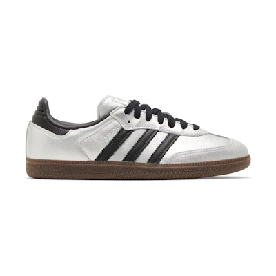 (W) adidas Samba 'Silver Metallic Black Gum'