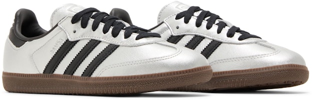 (W) 阿迪达斯三叶草银色黑胶鞋款 JI4218 Cheap (W) 阿迪达斯三叶草银色黑胶鞋款 JI4218