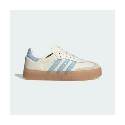 (W) Adidas Samba Cream White/Clear Sky/Cloud White
