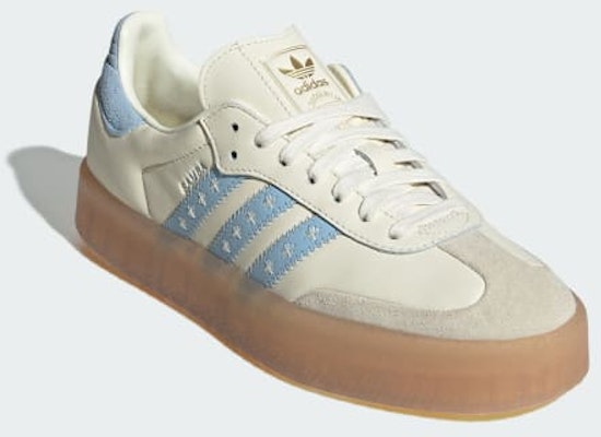 (Women) Adidas Samba Cream White/Clear Sky/Cloud White JS3957 Shop (Women) Adidas Samba Cream White/Clear Sky/Cloud White JS3957