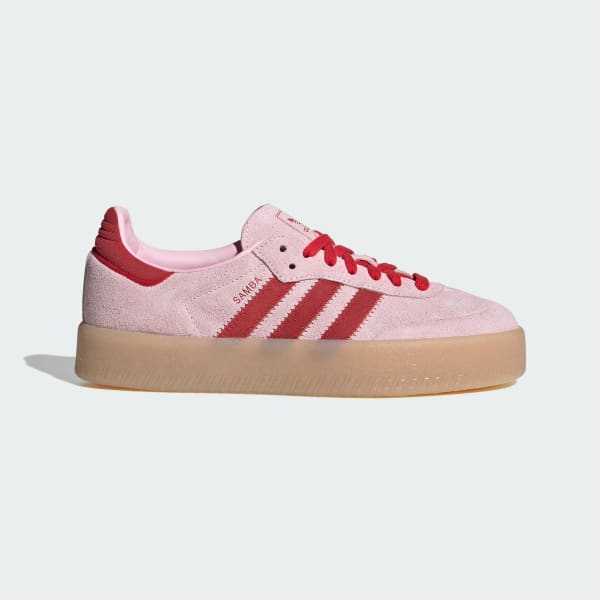 (Women) Adidas Samba Footwear Clear Pink/Better Scarlet/Gum JS4500