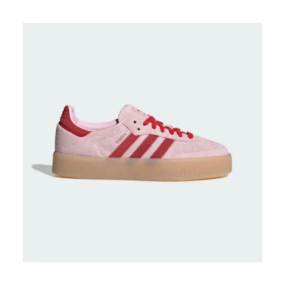 (W) Adidas Samba Footwear Clear Pink/Better Scarlet/Gum