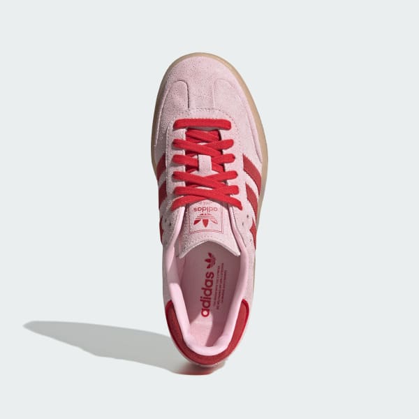 Order (W) Adidas Samba 女鞋 粉紅/深紅/橡膠底 JS4500