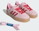 Cheap (W) Adidas Samba 女鞋 粉紅/深紅/橡膠底 JS4500