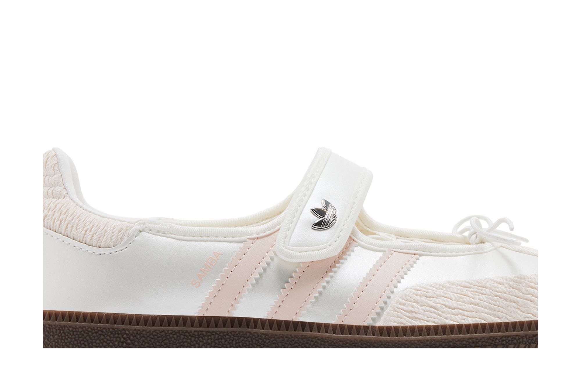 Shop (W) adidas Samba Jane ''Chalk White Wonder Quartz'' Putih Krem Quartz. JR4482