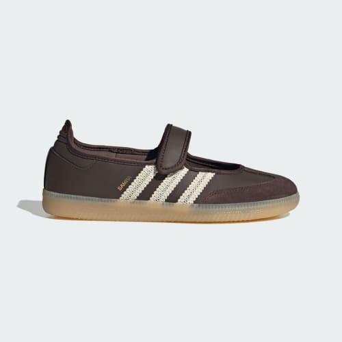 (Women) adidas Samba Jane  Shoes Brown/Cream White/Gum LA4120