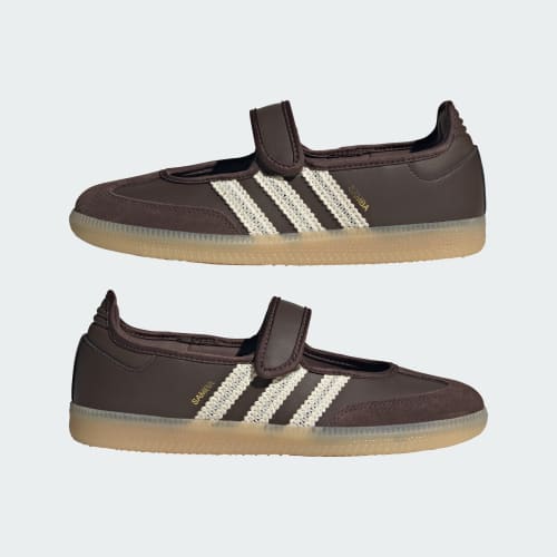 Sizing (Women) adidas Samba Jane  Shoes Brown/Cream White/Gum LA4120