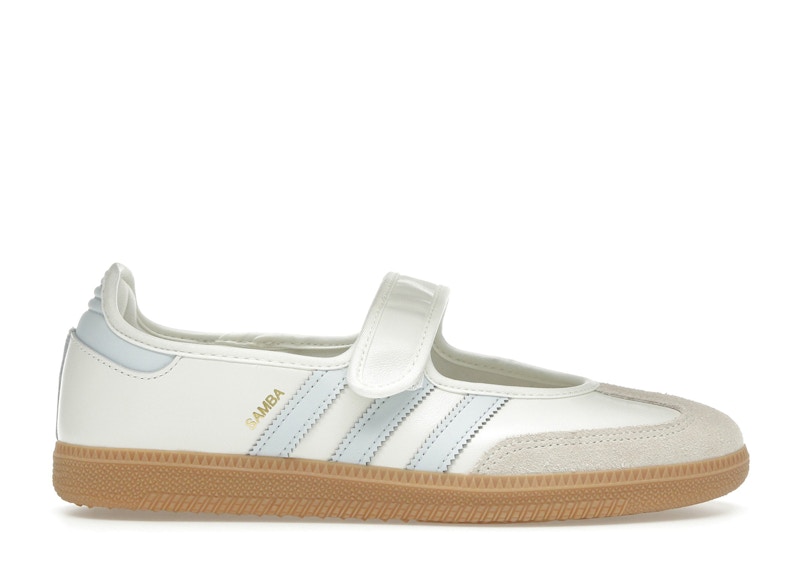 (Women) adidas Samba Jane 'White Halo Blue Gum' JR7339