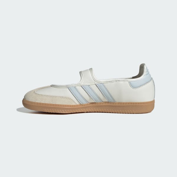Details for (W) Adidas Samba Jane 白雲白/生膠色/光彩藍 JR7339