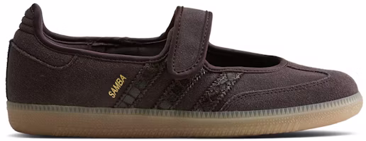 (Women) Adidas Samba Jane Aurora Coffee/Aurora Coffee/Gold Metallic HQ9495