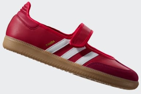 (Women) Adidas Samba Jane Better Scarlet/Team Victory Red/Gum JQ6446 Order (Women) Adidas Samba Jane Better Scarlet/Team Victory Red/Gum JQ6446
