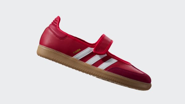 Lookbook (W) Adidas Samba Jane Better Rojo Escarlata/Rojo Victoria/Goma JQ6446