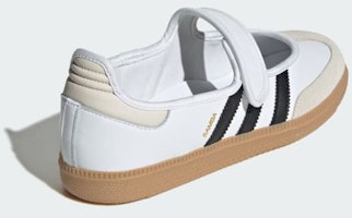 (W) Adidas Samba Jane Putih/Alumina/Hitam Core JR1402 Details for (W) Adidas Samba Jane Putih/Alumina/Hitam Core JR1402