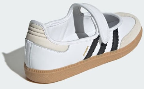 (W) 아디다스 삼바 제인 클라우드 화이트/알루미나/코어 블랙 JR1402 Details for (W) 아디다스 삼바 제인 클라우드 화이트/알루미나/코어 블랙 JR1402