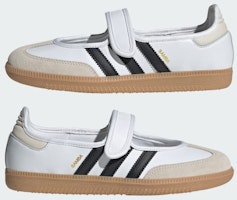 (W) Adidas Samba Jane Putih/Alumina/Hitam Core JR1402 Cheap (W) Adidas Samba Jane Putih/Alumina/Hitam Core JR1402