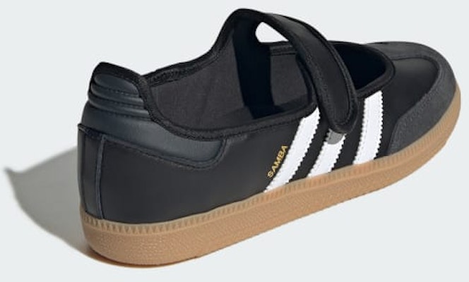 (Women) Adidas Samba Jane Cloud White/Carbon/Core Black JQ6445 Details for (Women) Adidas Samba Jane Cloud White/Carbon/Core Black JQ6445