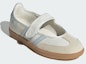 Shop (Women) Adidas Samba Jane Cloud White/Gum/Halo Blue JR7339