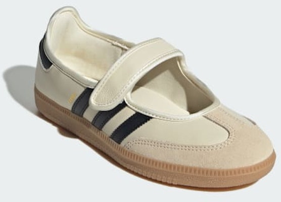 (W) Adidas Samba Jane Blanco Crema/Goma/Negro Core JR7338 Shop (W) Adidas Samba Jane Blanco Crema/Goma/Negro Core JR7338