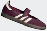 Lookbook (Women) Adidas Samba Jane Maroon/Cream White/Gold Metallic IH6561