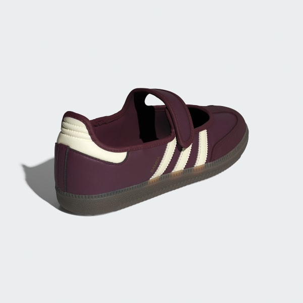 Sizing (Women) Adidas Samba Jane Maroon/Cream White/Gold Metallic IH6561