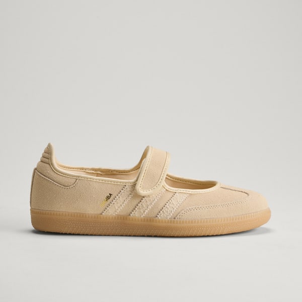 Order (W) Adidas Samba Jane 米色金屬休閒鞋 Sand Strata/金色款式 HQ9496